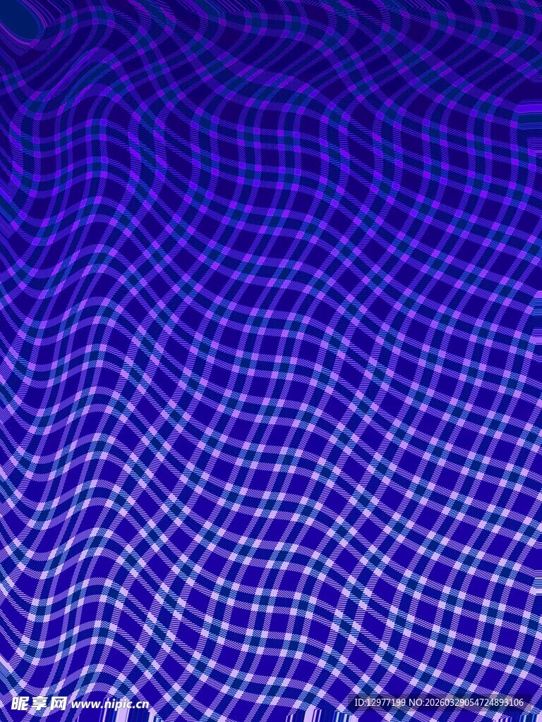 蓝色网格线条抽象背景图