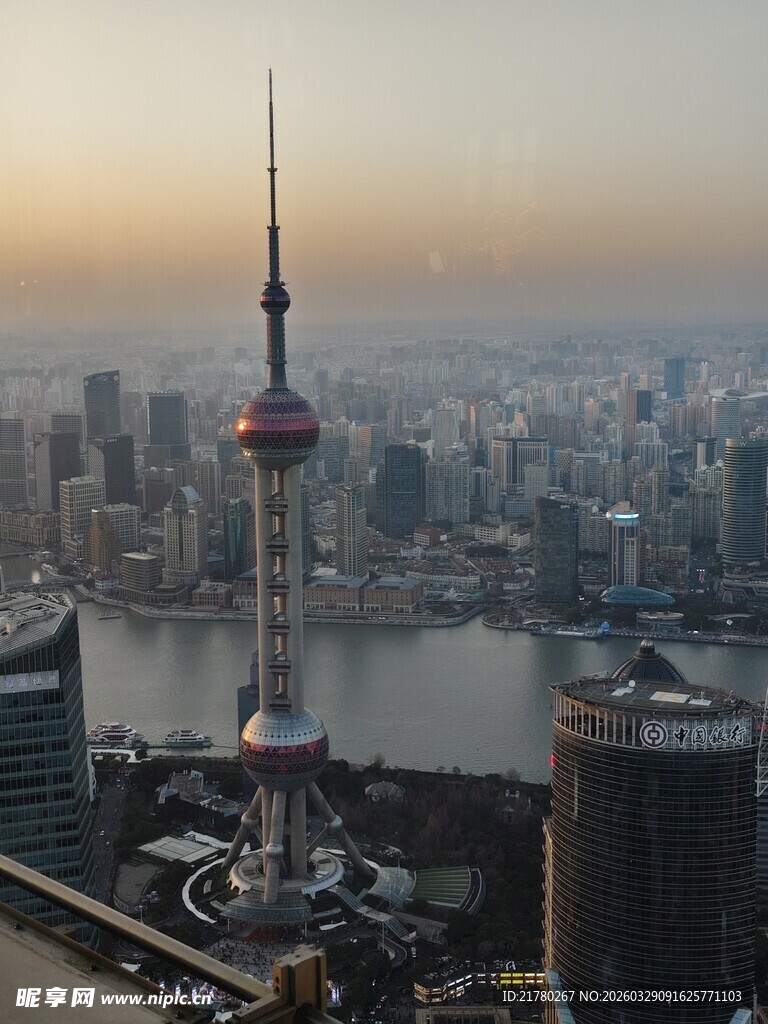 上海外滩 东方明珠