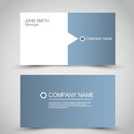 简约商务名片设计模板