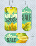 秋季促销标签