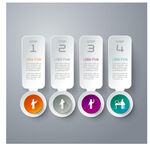 数字信息图表设计元素