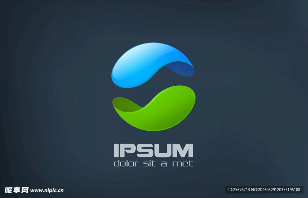 多彩水彩云朵图案