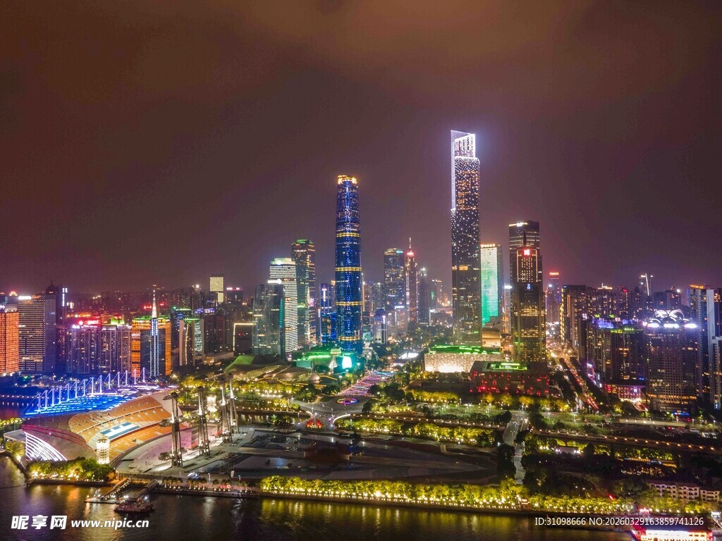 璀璨都市夜景