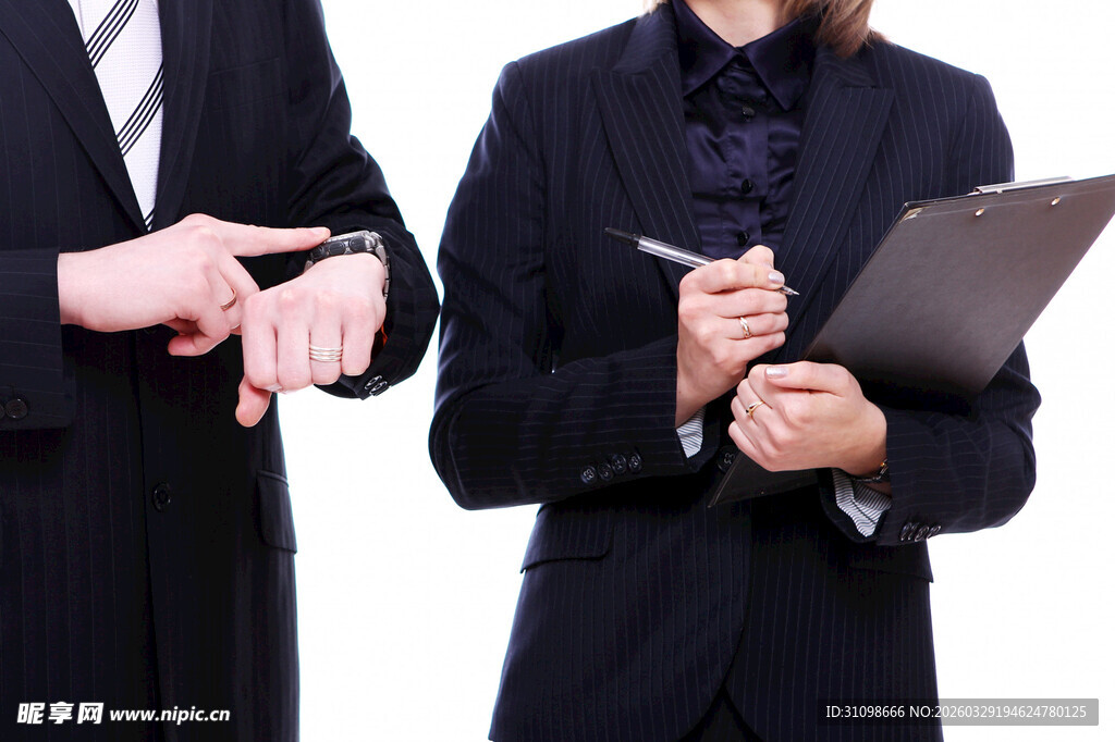 商务人士交流场景