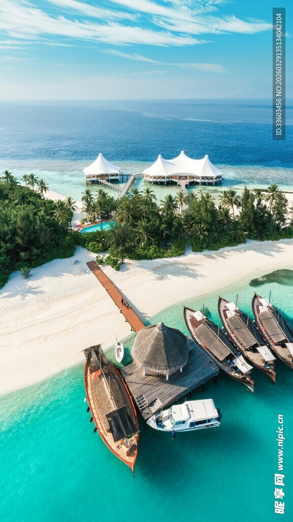 马尔代夫绝美海岛度假风光