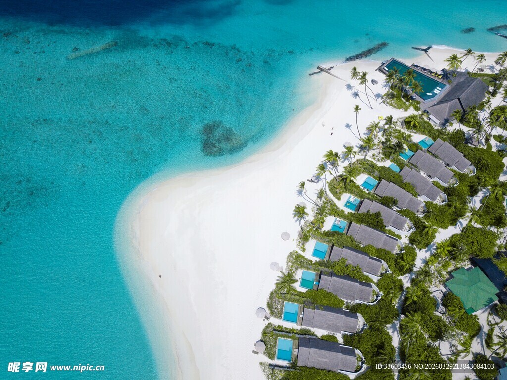 美丽海岛度假风光