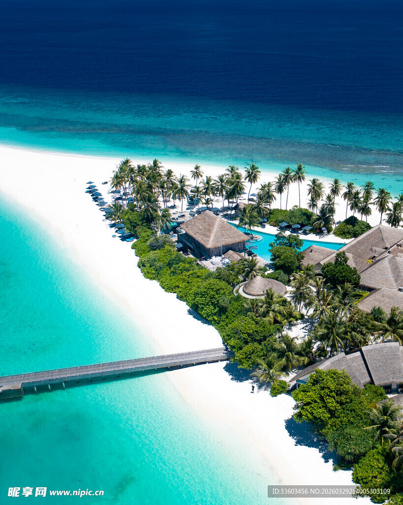 马尔代夫海岛度假村美景