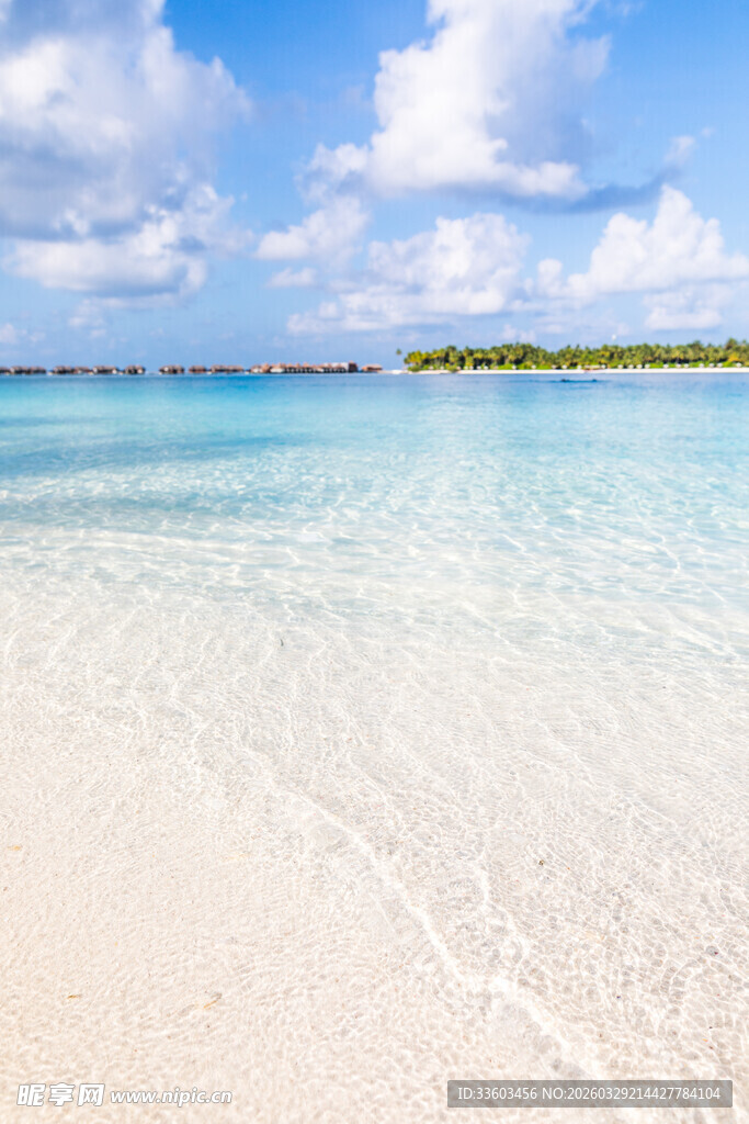美丽的海岛沙滩海景