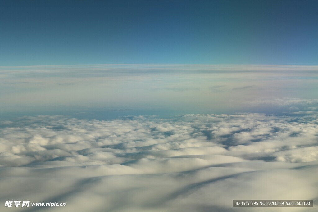 高空云海美景