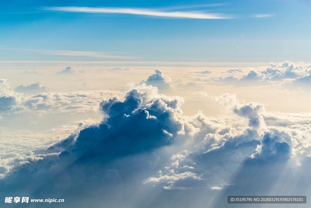 高空云海美景
