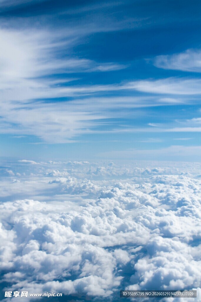 高空云海美景