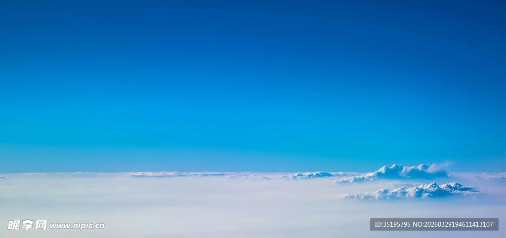 高空云海美景