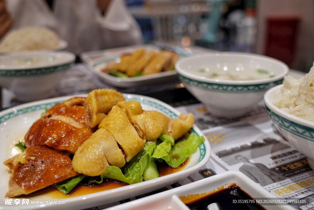 美味中式菜肴摆盘展示