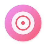 粉色靶心图标
