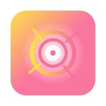 粉色渐变目标图标