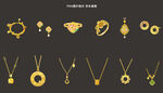 黄金饰品素材