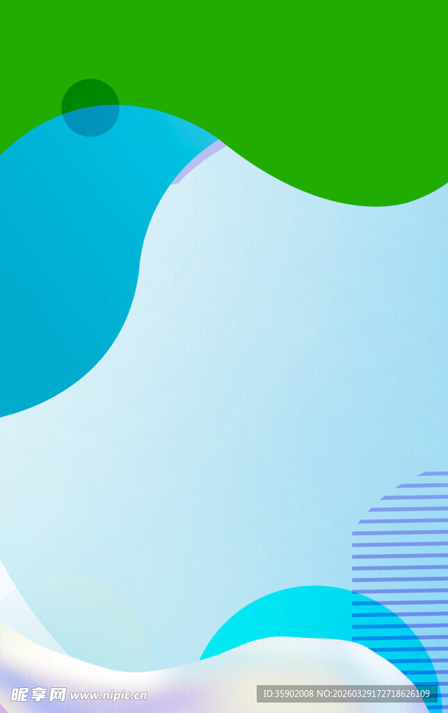 清新渐变流体抽象背景图