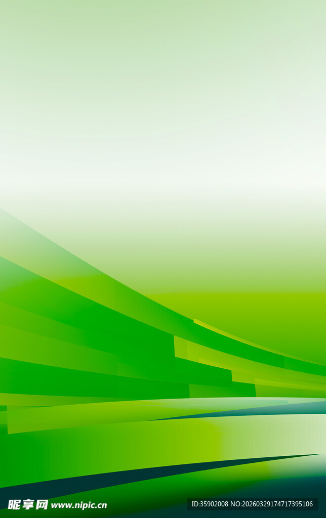 绿色动感渐变背景图
