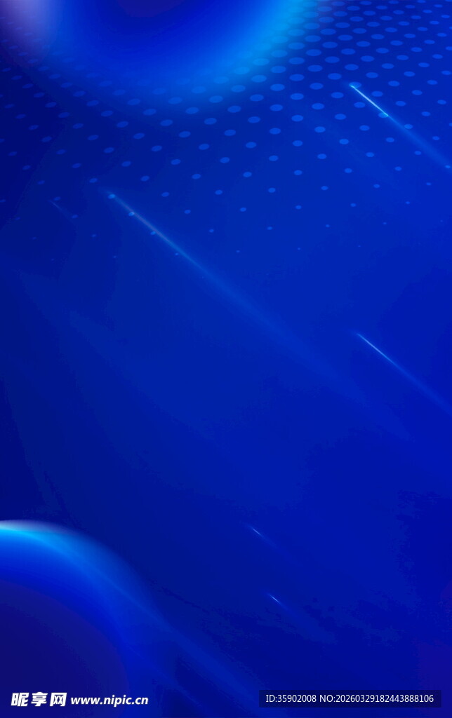 蓝色科技风抽象背景图