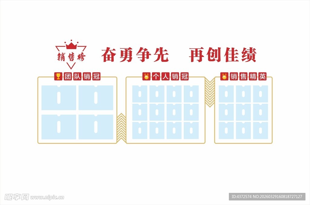 销售榜 团队销冠 