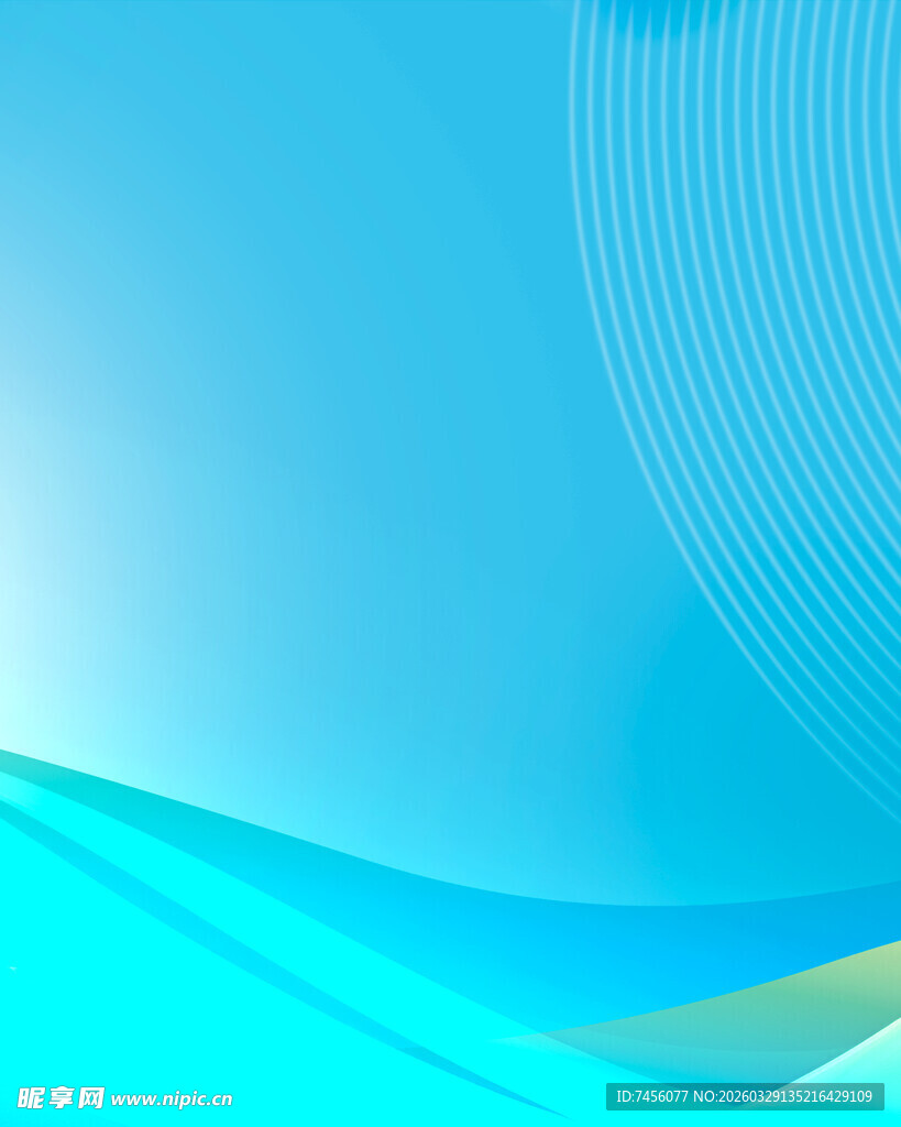 蓝色渐变科技风背景图