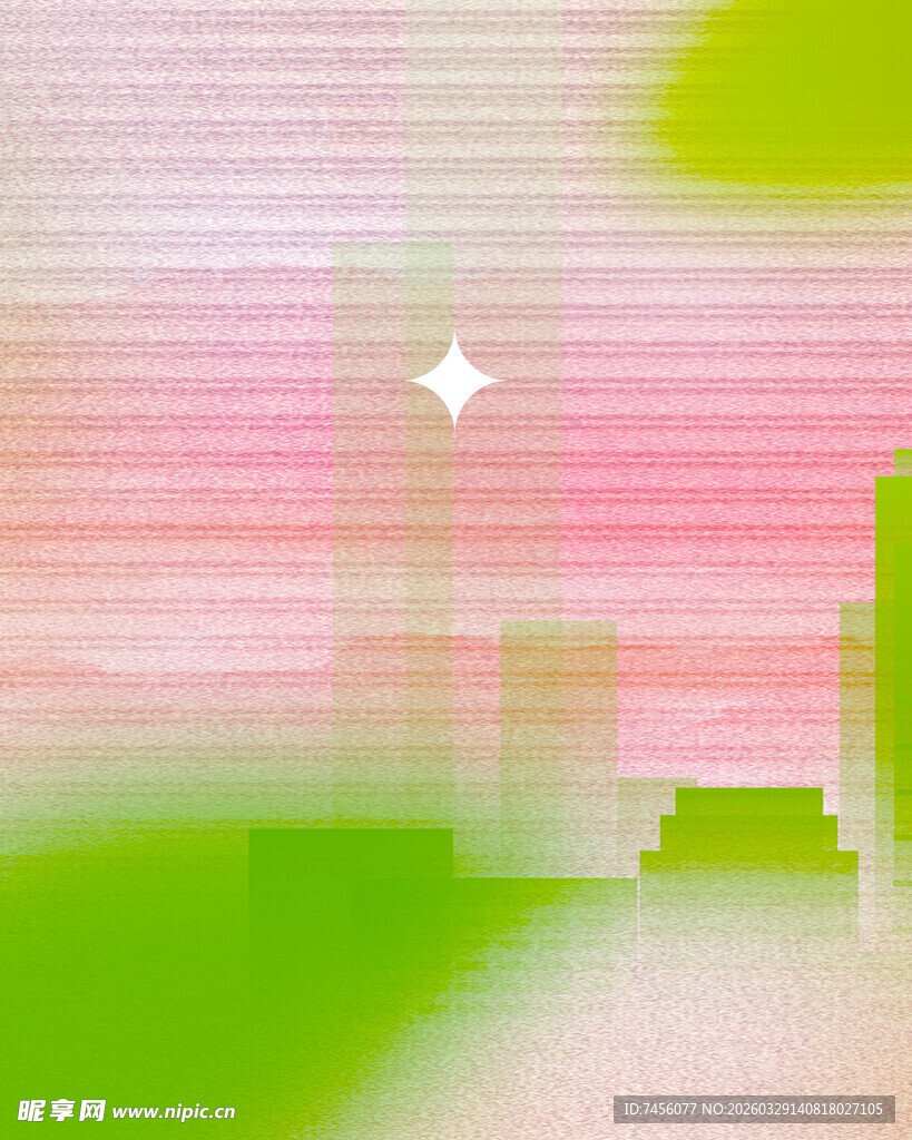 梦幻渐变色彩抽象背景图