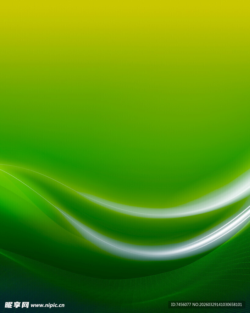 绿色波浪纹理背景图