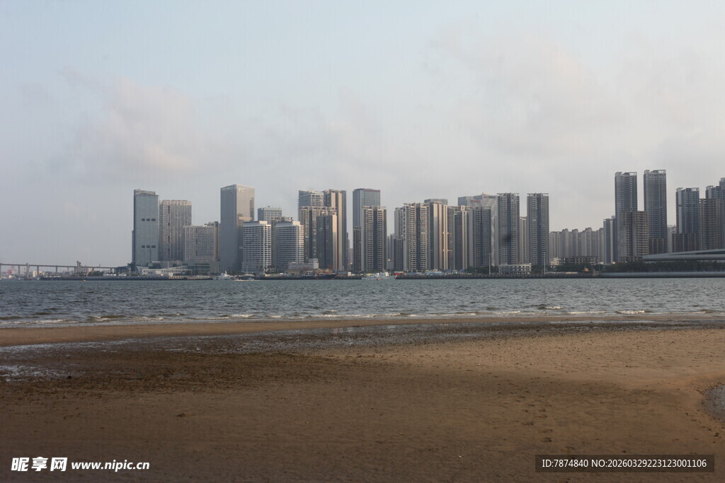 湛江海滨城市风光