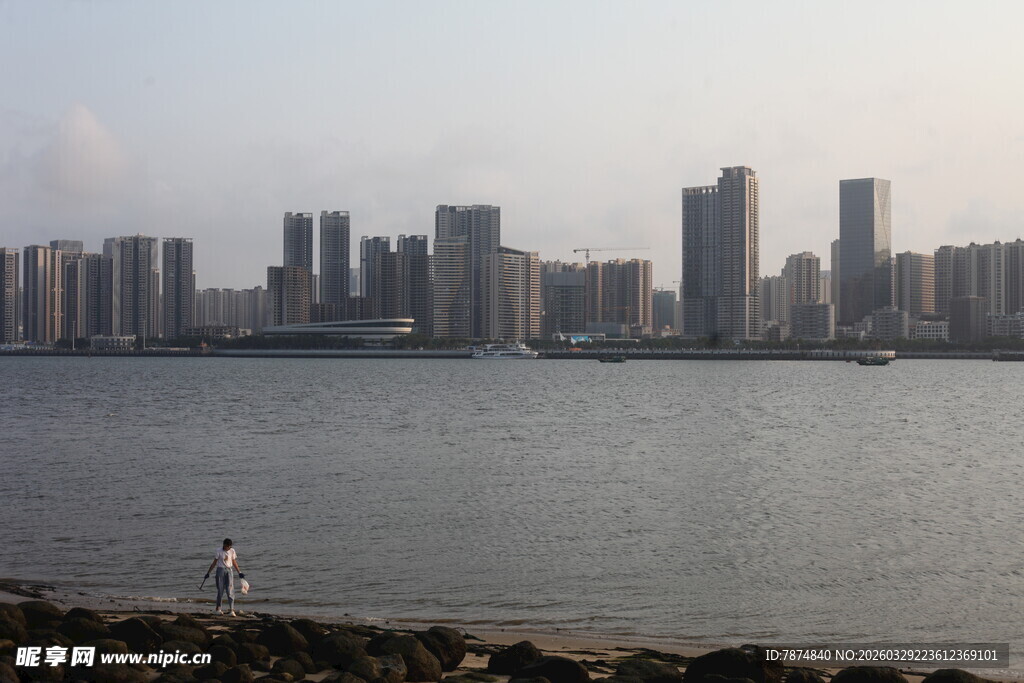 湛江城市滨水风光