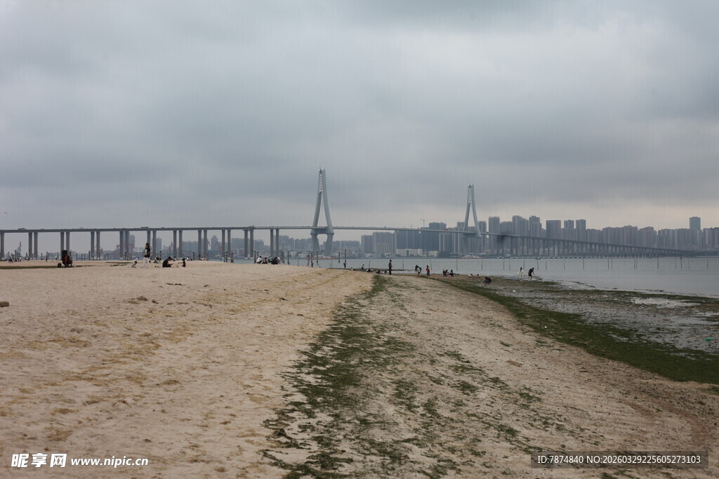 湛江海滨大桥风景