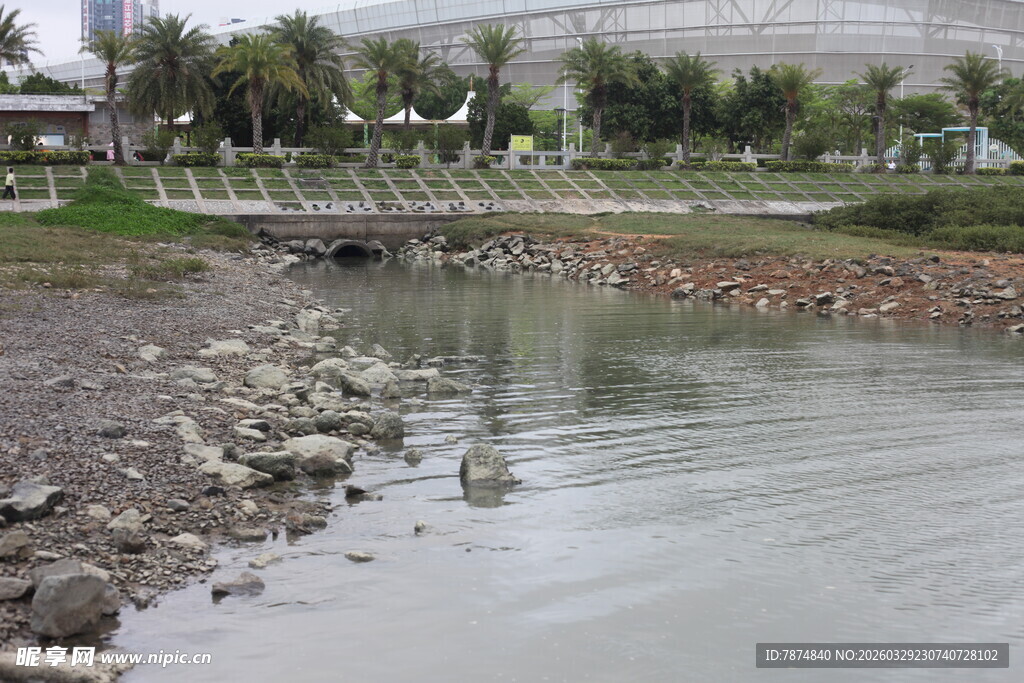湛江河边景致