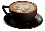 精致拉花咖啡