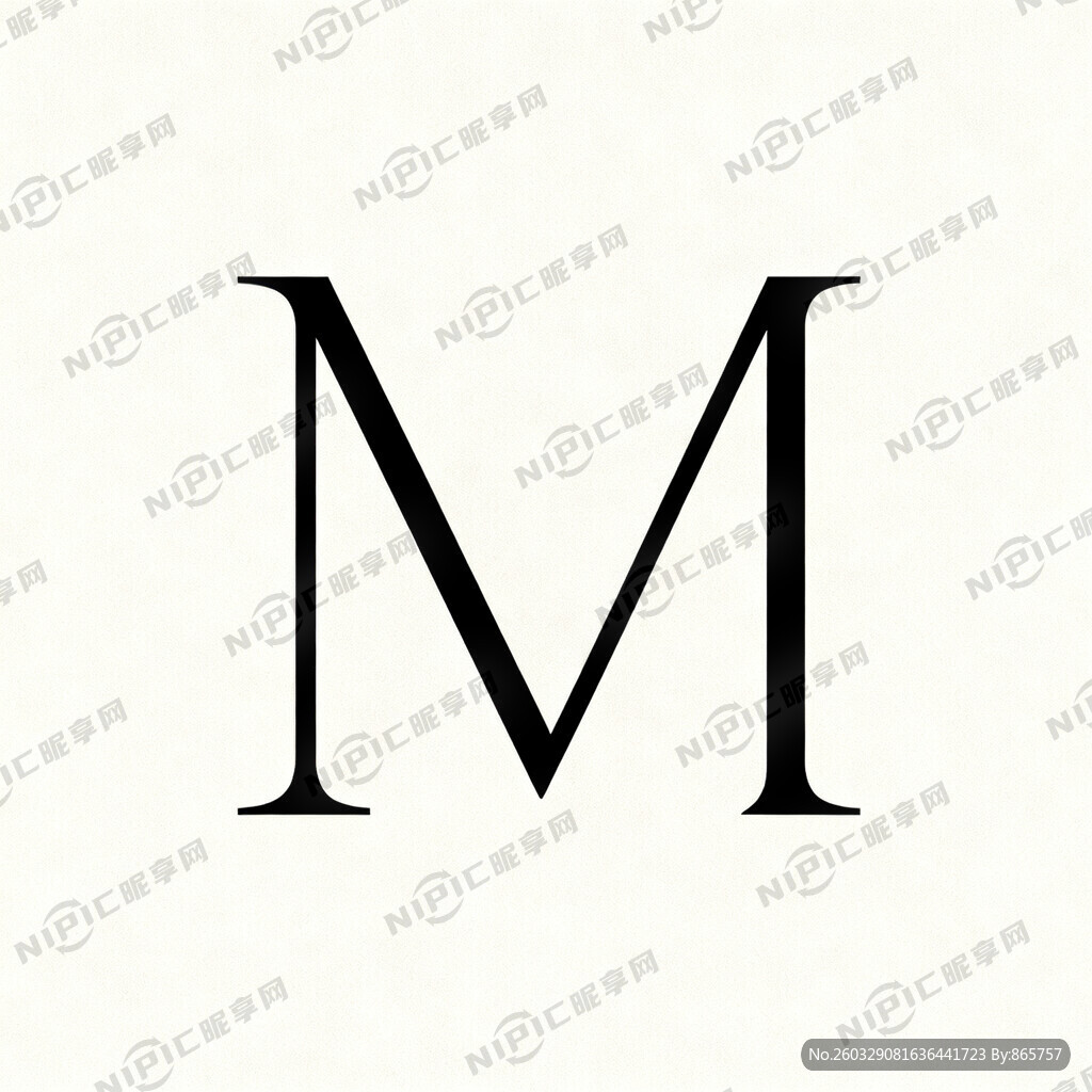 M字母LOGO 新文化运动风格