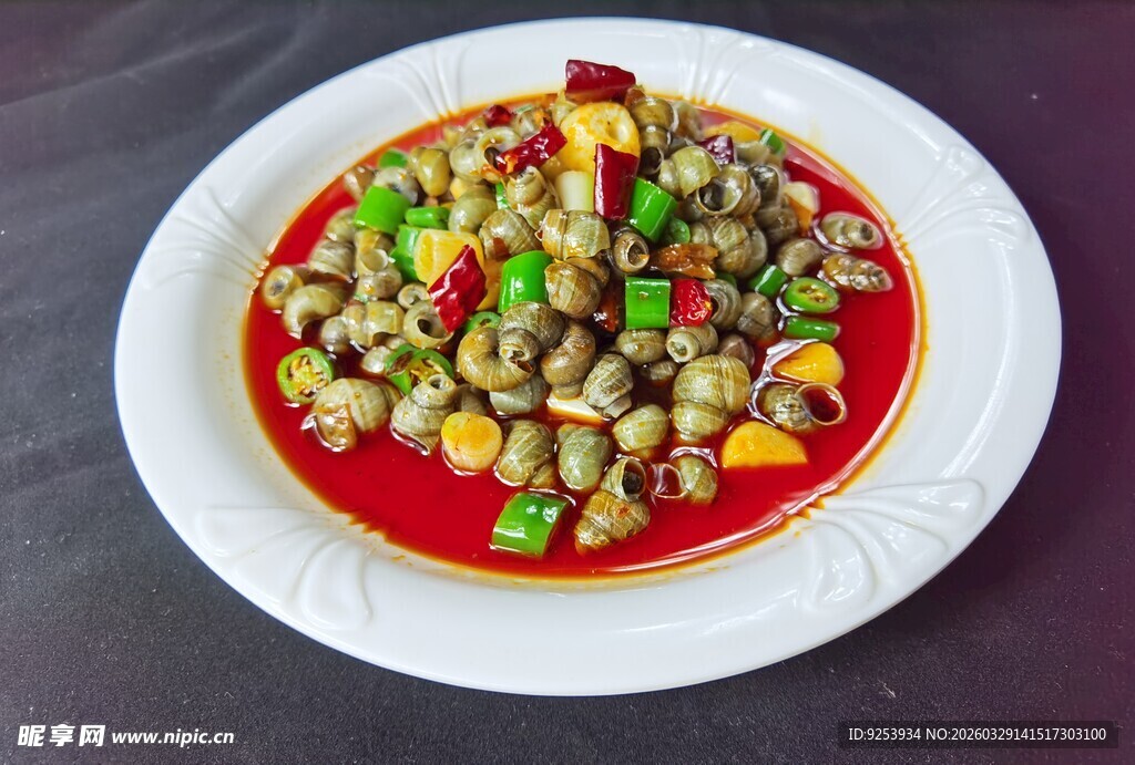 香辣炒田螺