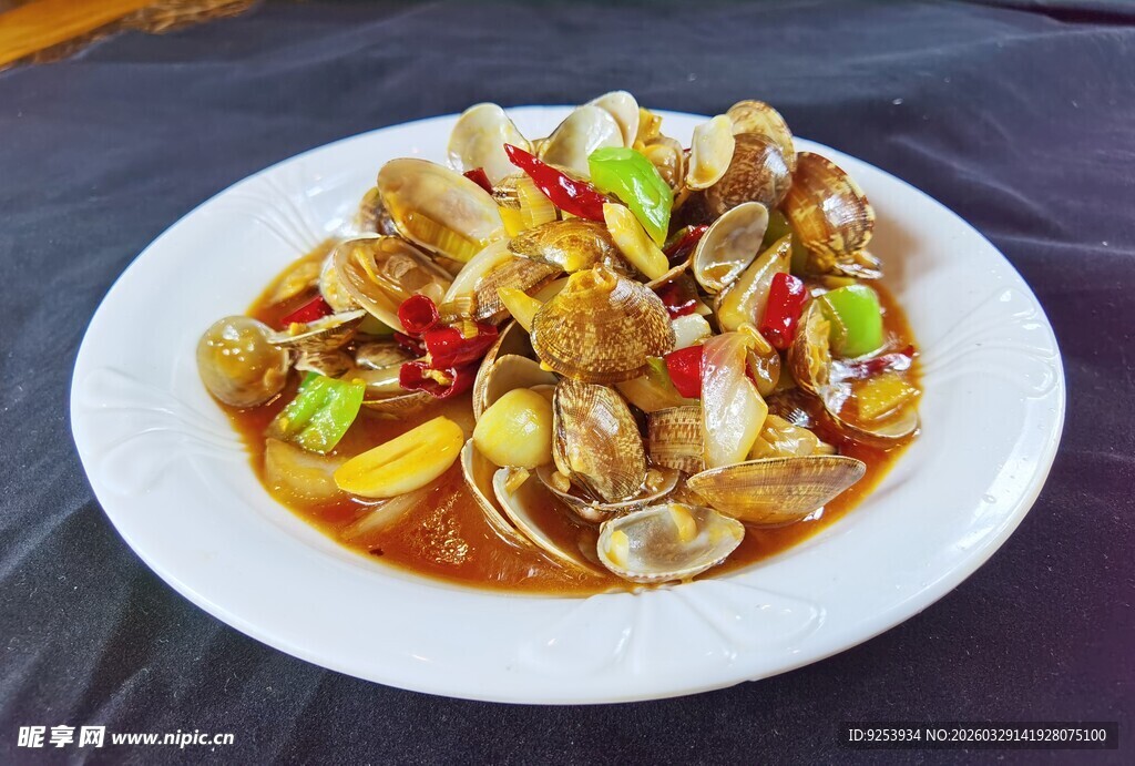 香辣美味炒蛤蜊