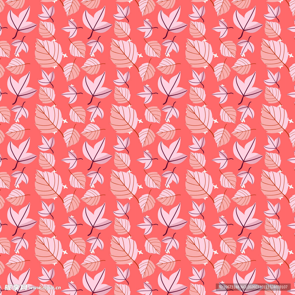 卡通叶子图片背景