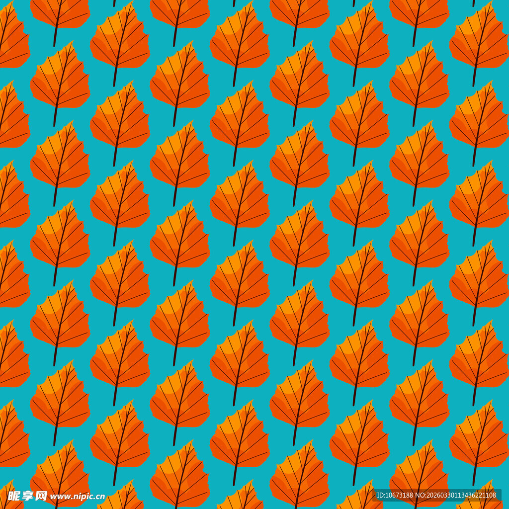 卡通叶子图片背景