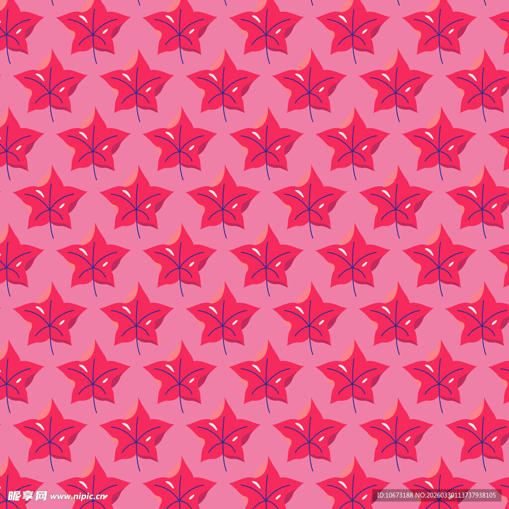 卡通叶子图片背景