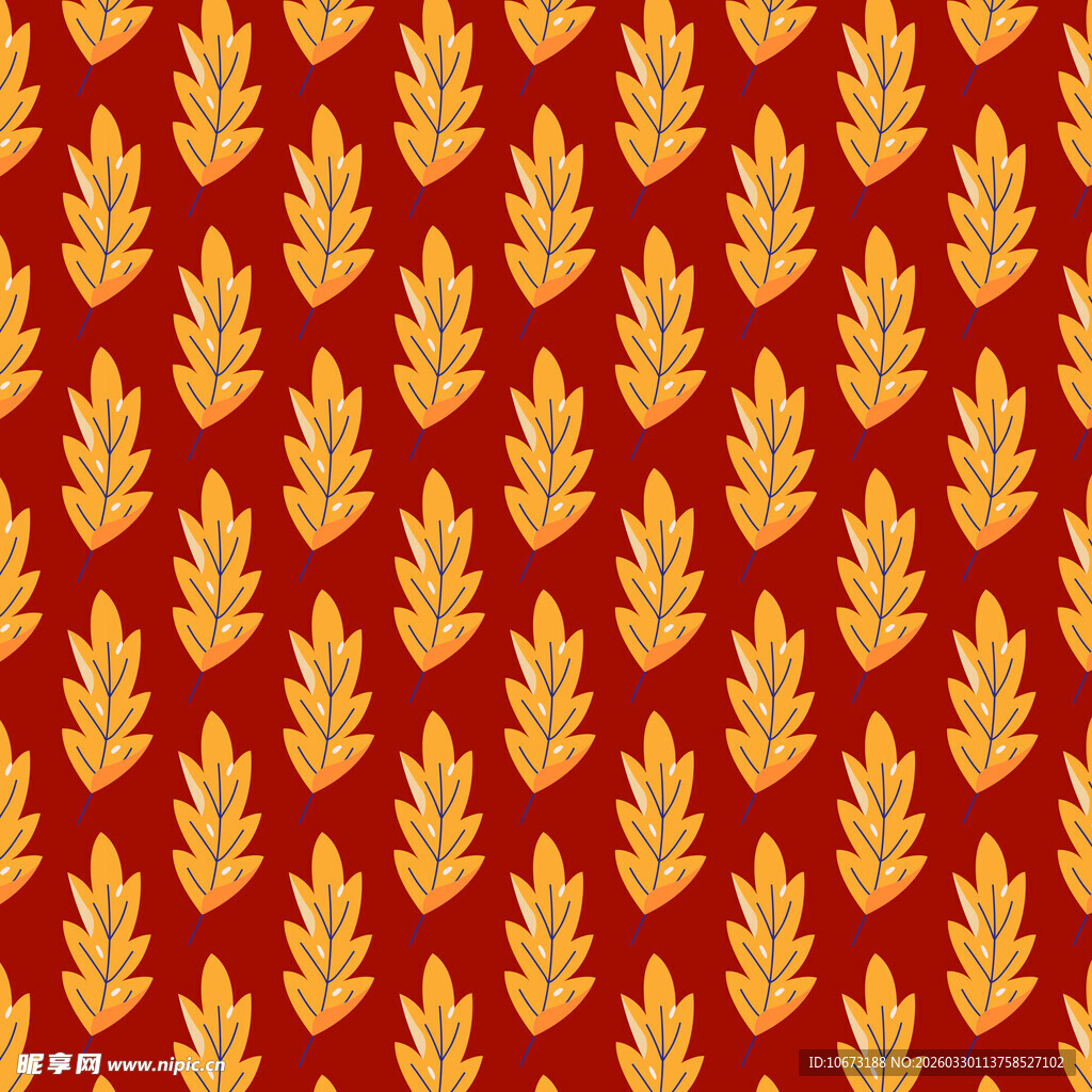 卡通叶子图片背景