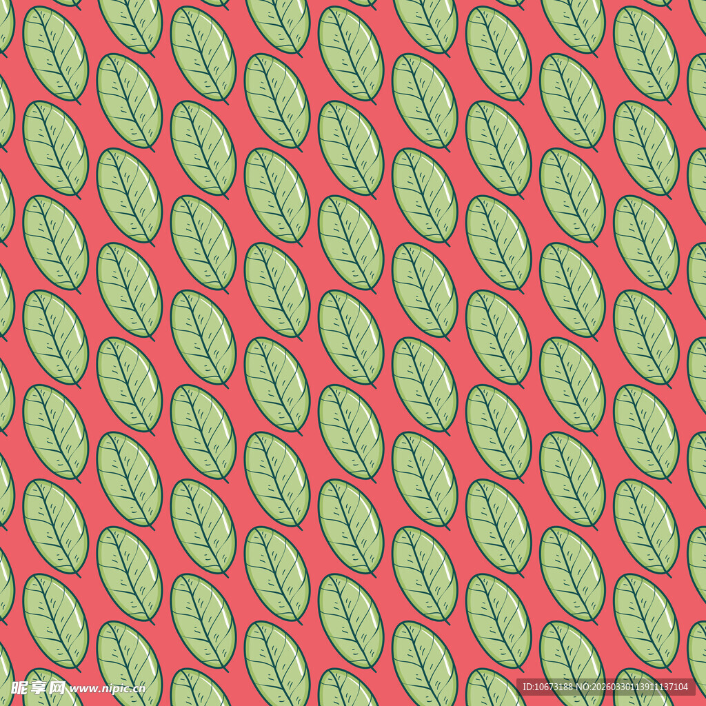 卡通叶子图片背景