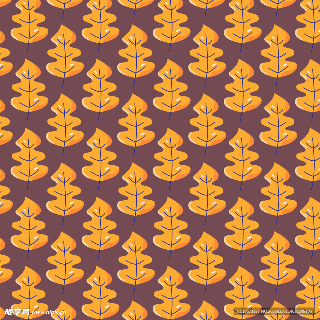 卡通叶子图片背景