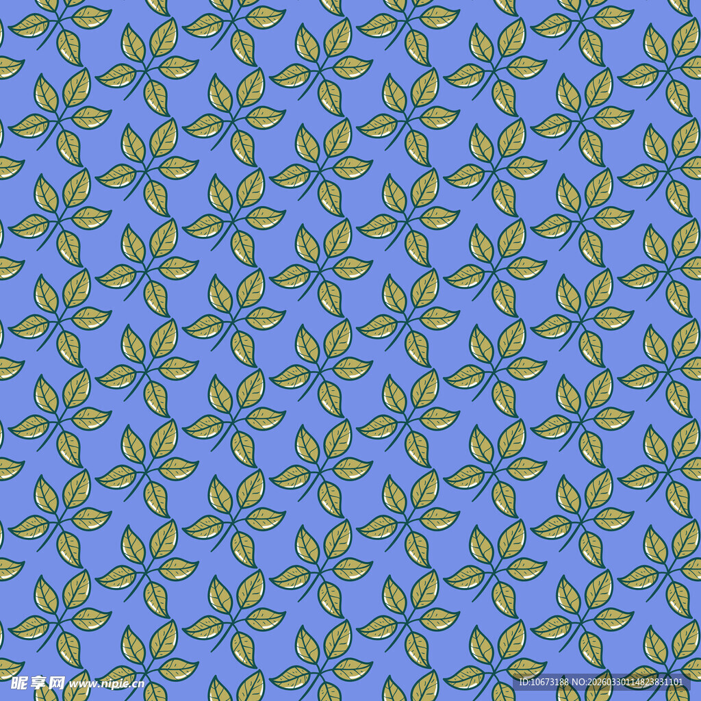 卡通叶子图片背景