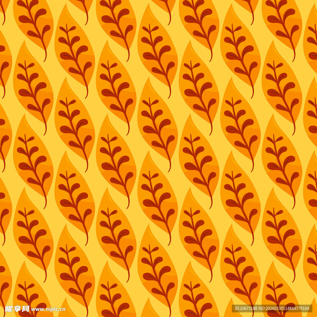 卡通叶子图片背景