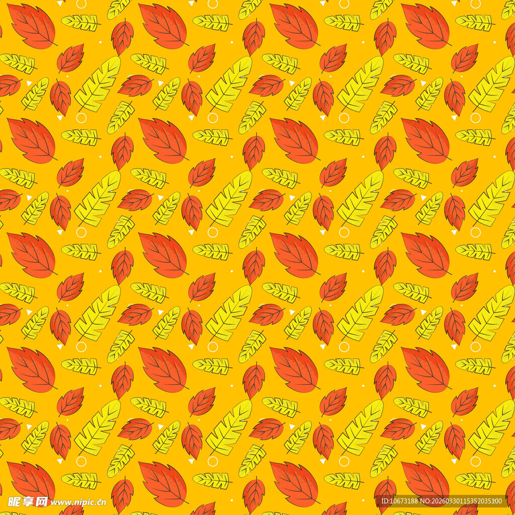 卡通叶子图片背景