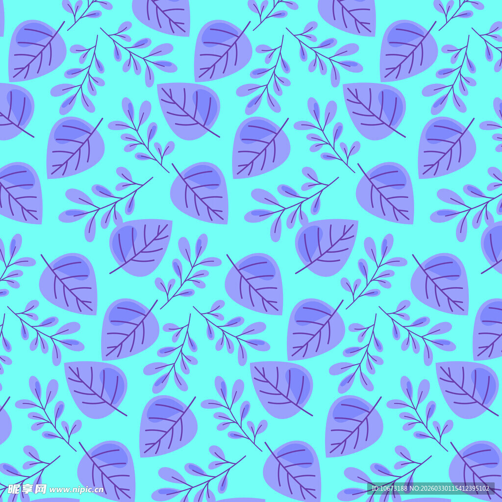 卡通叶子图片背景