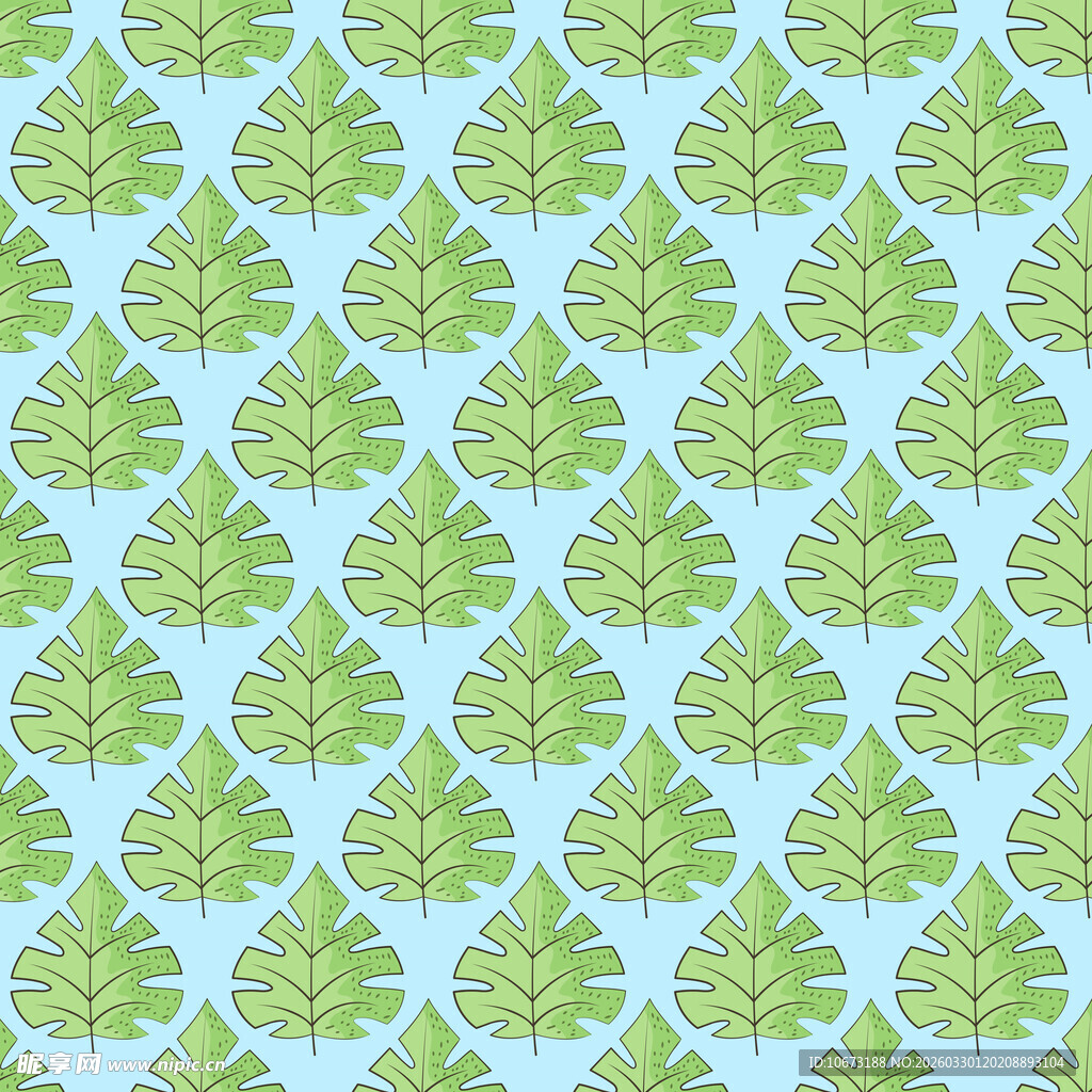 卡通叶子图片背景