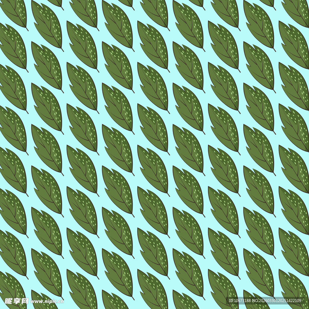 卡通叶子图片背景