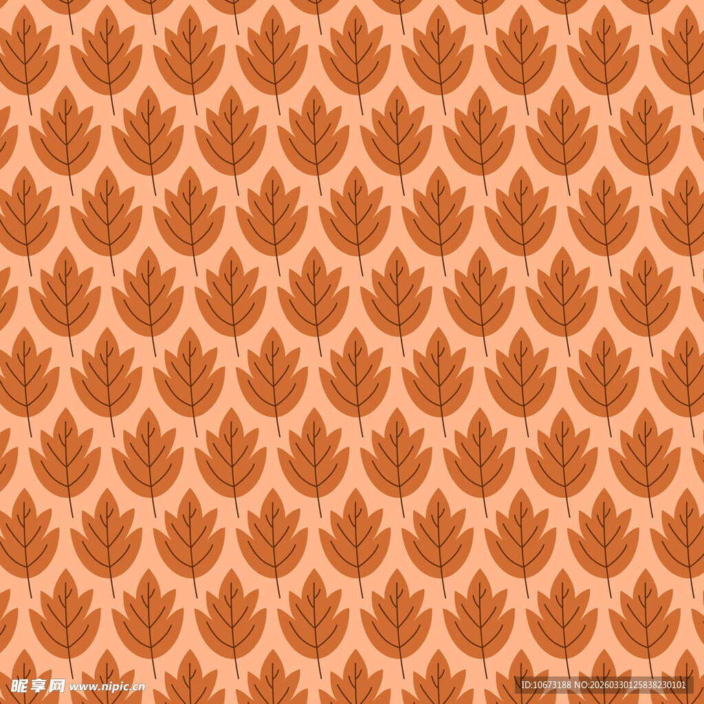 叶片图案背景