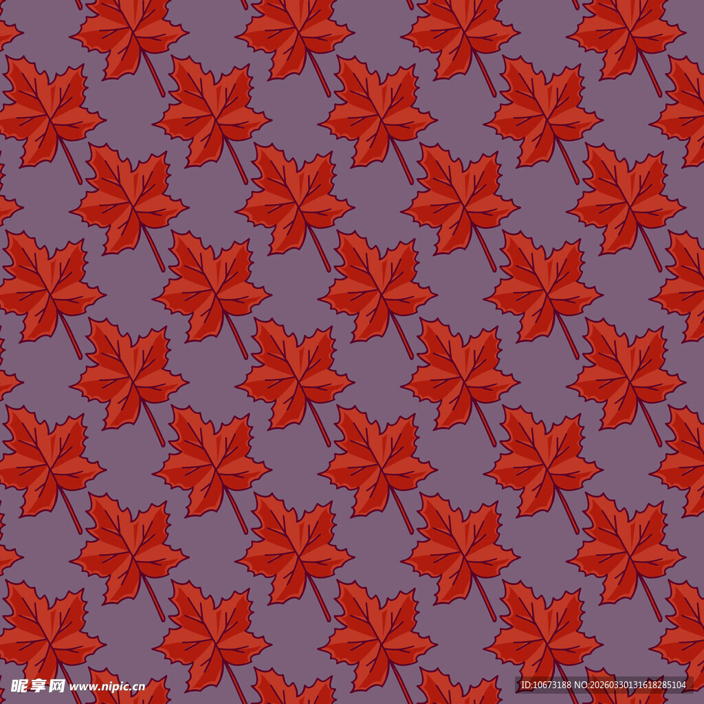 叶子图案背景样式