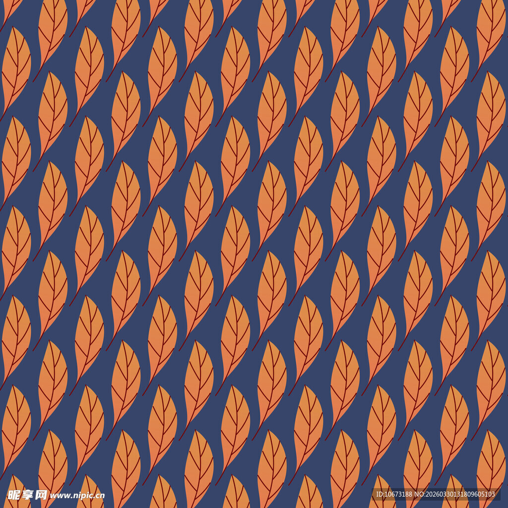 叶子图案背景样式